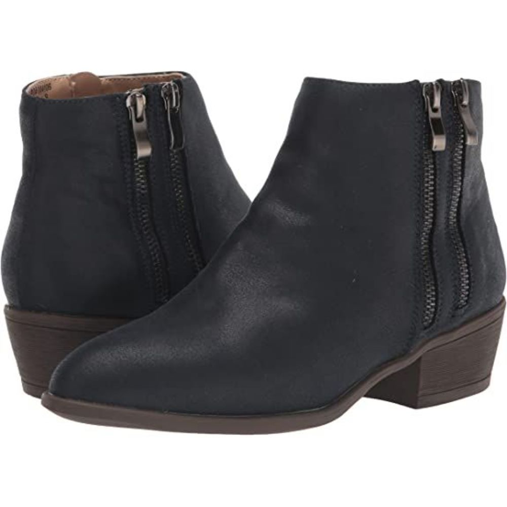 Journee Collection Ankle Boots & Booties Blue 7.5